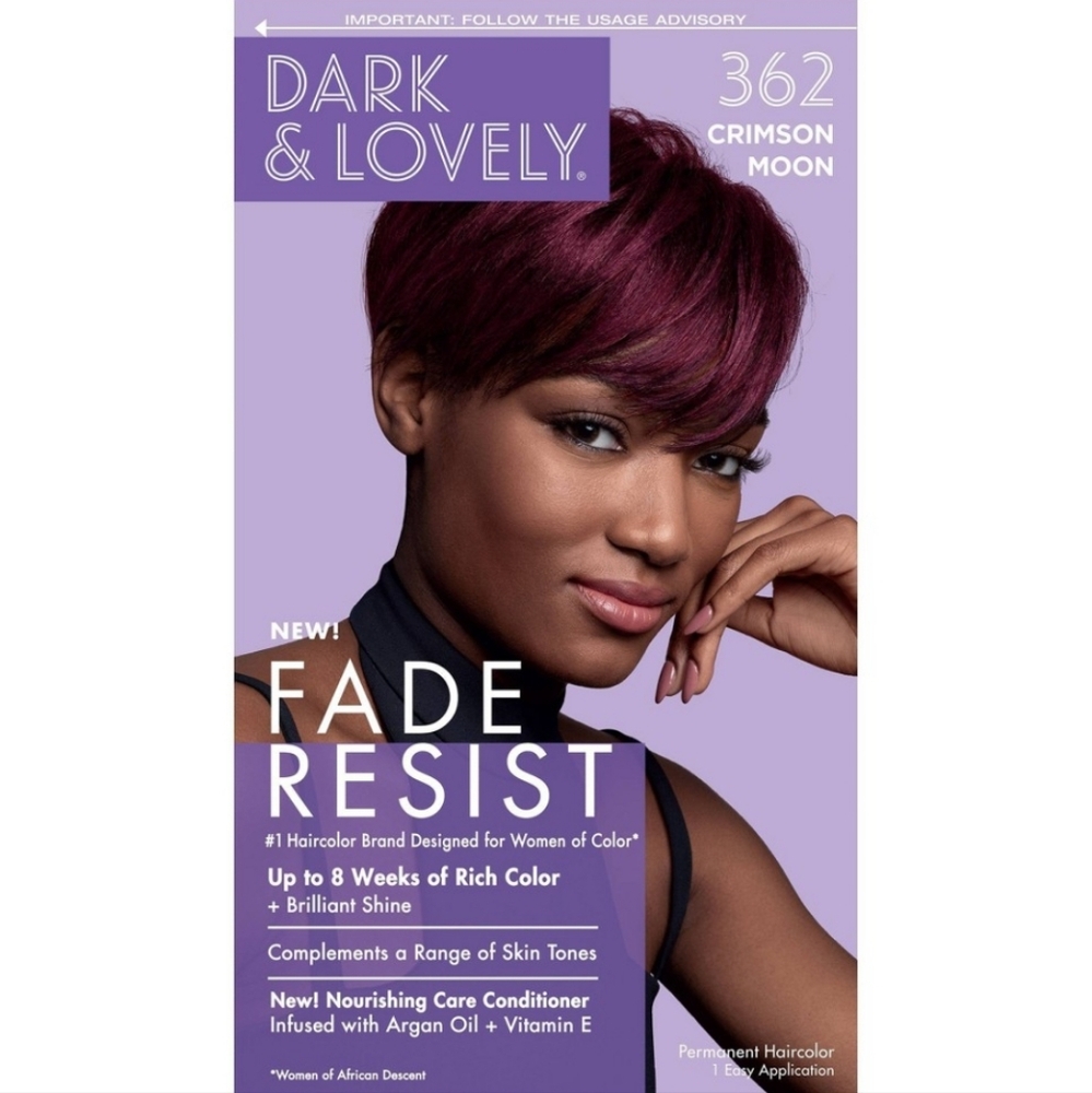 Dark And Lovely Fade Resist Hair Color - Crimson Moon